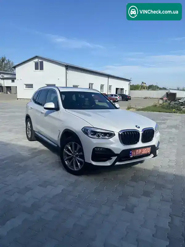 BMW X3 2018, фото з оголошення 1 з 20, VIN 5UXTR9C58KLE14225