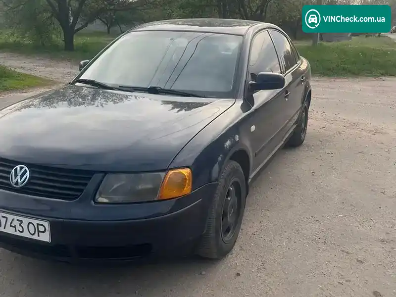 Volkswagen Passat 2000, фото з оголошення 1 з 10, VIN WVWZZZ3BZYP040262