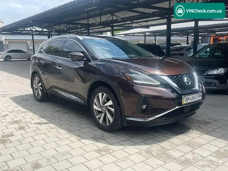 Nissan Murano 2019, фото з оголошення 1 з 20, VIN 5N1AZ2MJ9KN166365