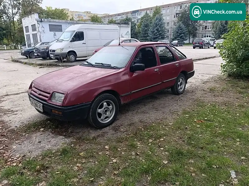 Ford Sierra 1986, фото з оголошення 1 з 3, VIN WF0AXXGBBAGY91278