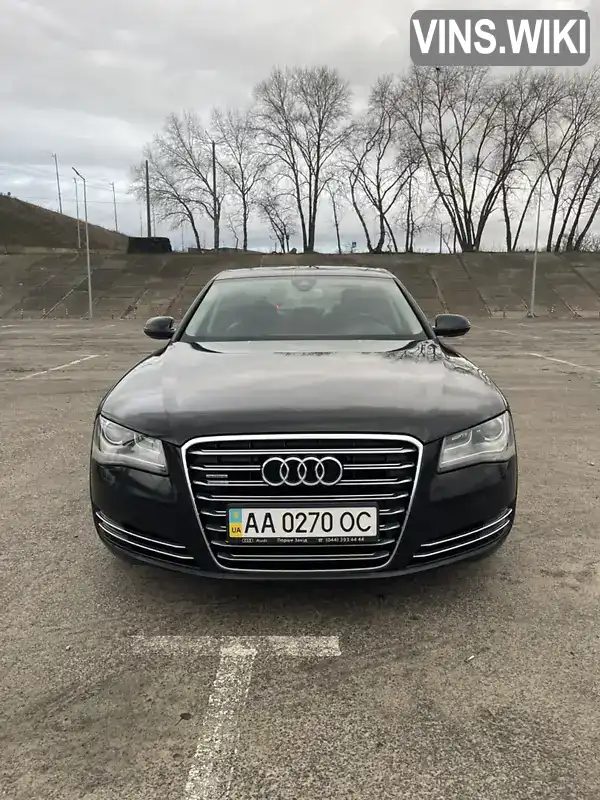 Audi A8 2013, фото з оголошення 2 з 21, VIN WAUZZZ4H1DN031054