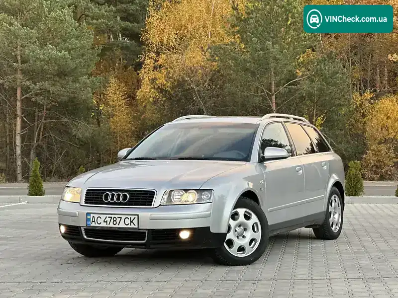 Audi A4 2001, фото з оголошення 1 з 11, VIN WAUZZZ8E02A121736