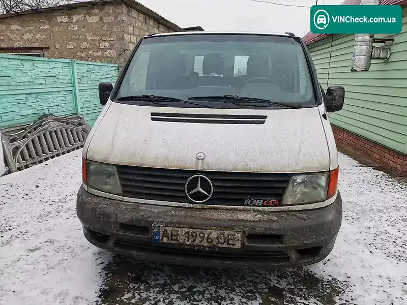 Mercedes-Benz Vito 1999, фото з оголошення 1 з 16, VIN VSA63809413249826