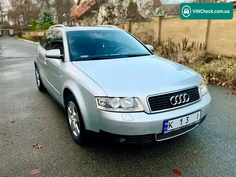 Audi A4 2002, фото з оголошення 2 з 11, VIN WAUZZZ8E13A042756