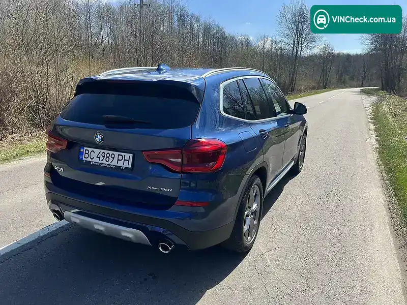 BMW X3 2020, фото з оголошення 2 з 20, VIN 5UXTY5C09M9D71479