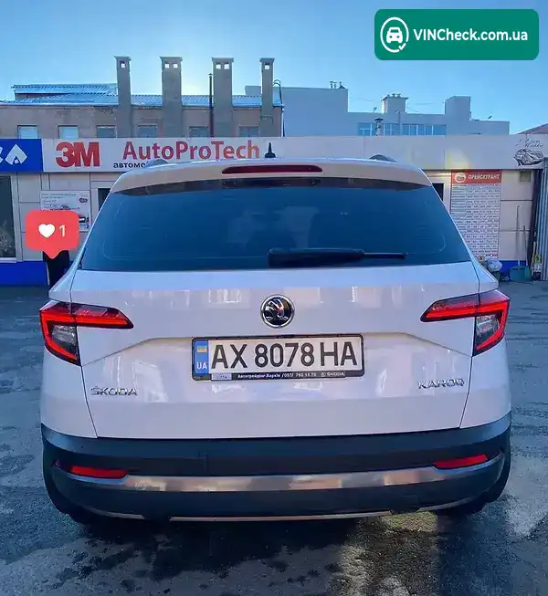 Skoda Karoq 2018, фото з оголошення 2 з 20, VIN TMBJR6NU2JB200053