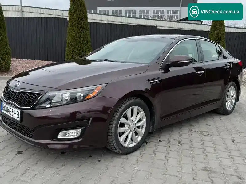 Kia Optima 2015, фото з оголошення 2 з 21, VIN 5XXGM4A75FG475236