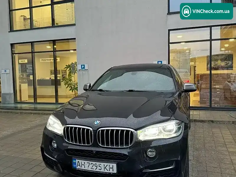 BMW X6 2018, фото з оголошення 1 з 6, VIN WBAKV610X00W37468