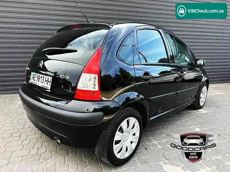 Citroen C3 2006, фото з оголошення 2 з 9, VIN VF7FCKFUC28786699