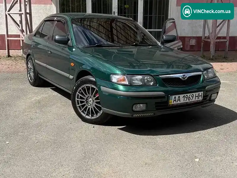 Mazda 626 1998, фото з оголошення 2 з 20, VIN JMZGF12F201186193