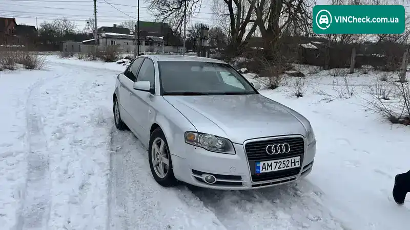 Audi A4 2006, фото з оголошення 1 з 7, VIN WAUZZZ8E77A118890