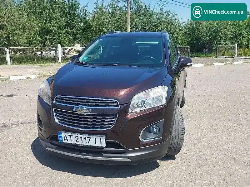 Chevrolet Trax 2013, фото з оголошення 1 з 20, VIN KL1BA76L9DB204944