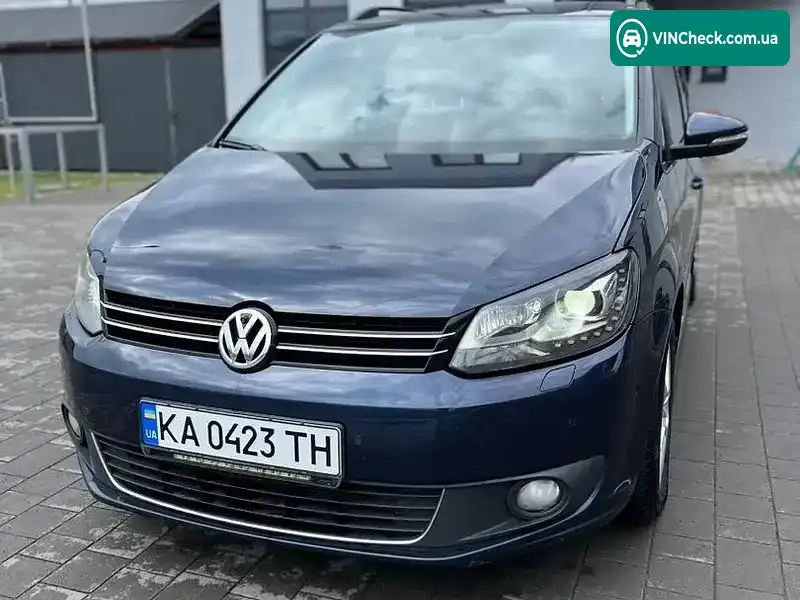 Volkswagen Touran 2012, фото з оголошення 1 з 20, VIN WVGZZZ1TZDW040113