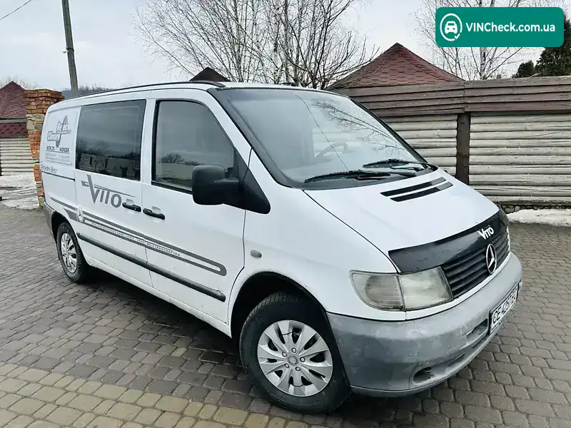 Mercedes-Benz Vito 2002, фото з оголошення 1 з 14, VIN WDF63809413454031