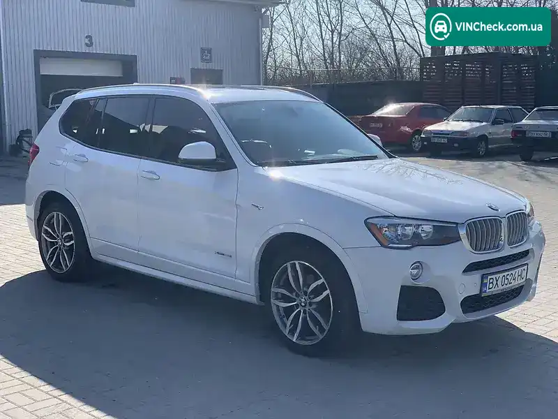 BMW X3 2014, фото з оголошення 2 з 20, VIN 5UXWX9C58F0D51783