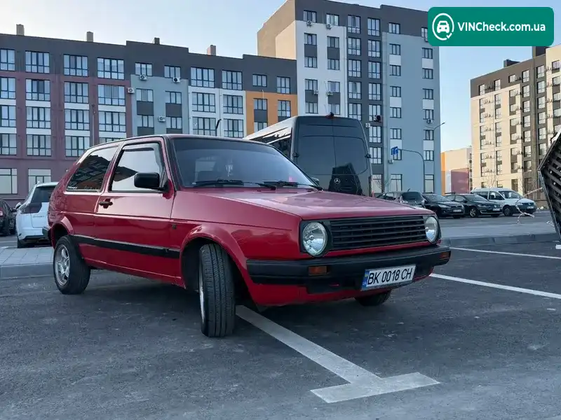 Volkswagen Golf 1986, фото з оголошення 2 з 20, VIN WVWZZZ19ZGW127542