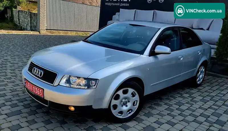 Audi A4 2003, фото з оголошення 2 з 20, VIN WAUZZZ8EX3A020382