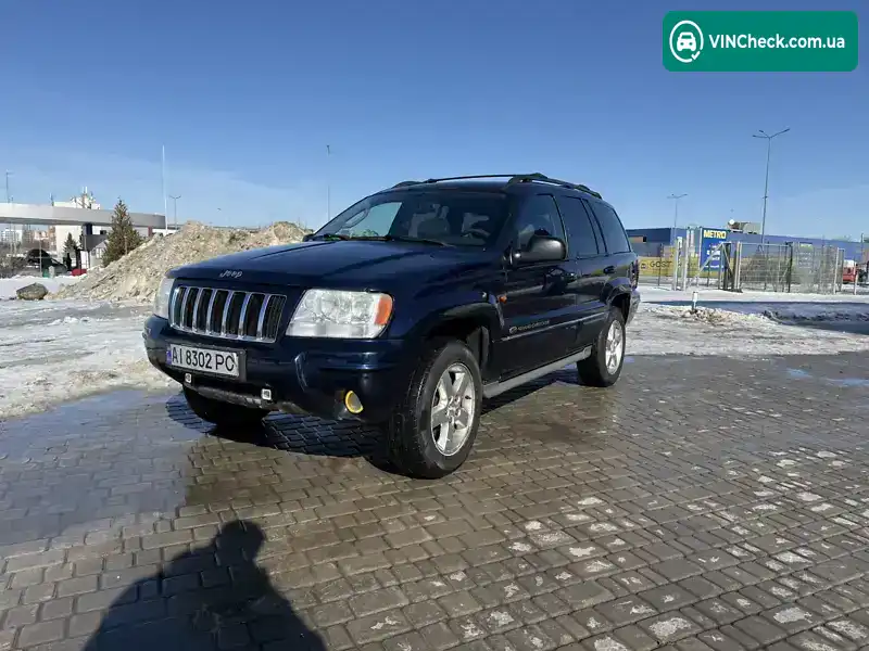 Jeep Grand Cherokee 2004, фото з оголошення 1 з 16, VIN 1J8G2E8A84Y162378