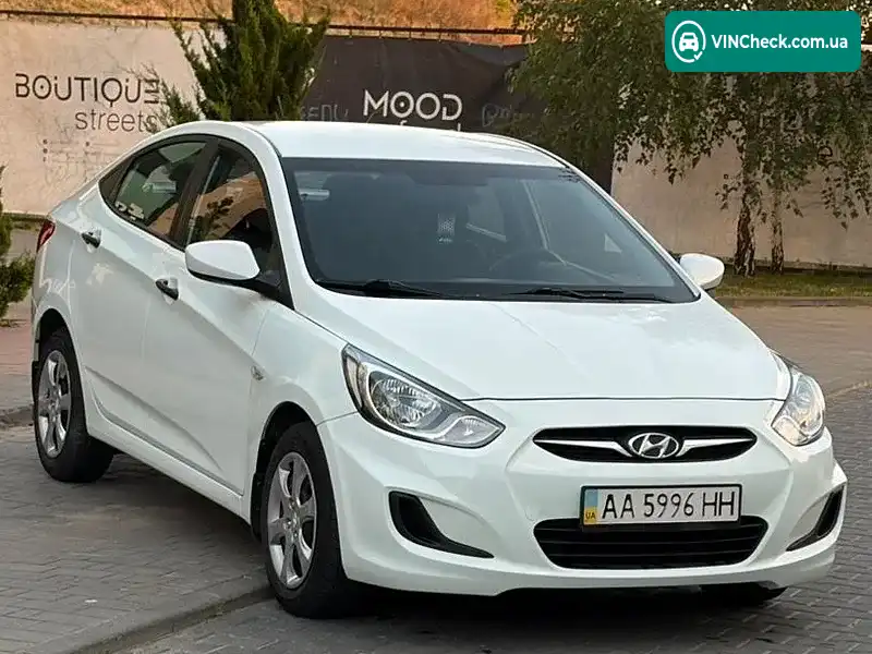 Hyundai Accent 2012, фото з оголошення 2 з 14, VIN 294CT41CACR176476