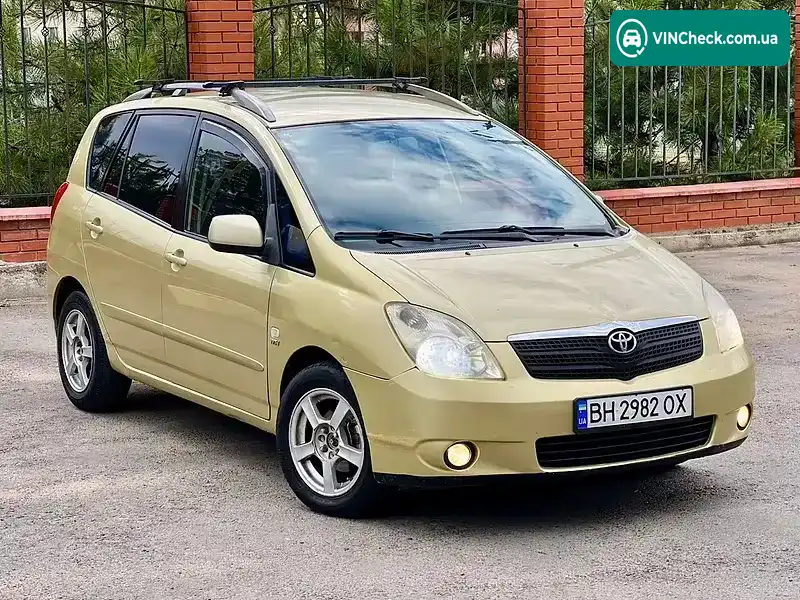 Toyota Corolla Verso 2003, фото з оголошення 2 з 16, VIN JTDEZ28E503030908