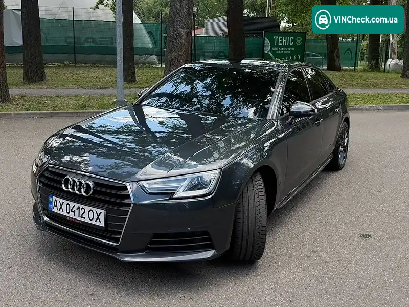 Audi A4 2018, фото з оголошення 2 з 14, VIN WAUKMAF40JA226755