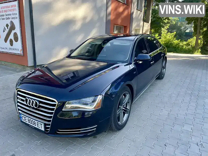 Audi A8 2013, фото з оголошення 1 з 21, VIN WAUR2AFD6DN026576