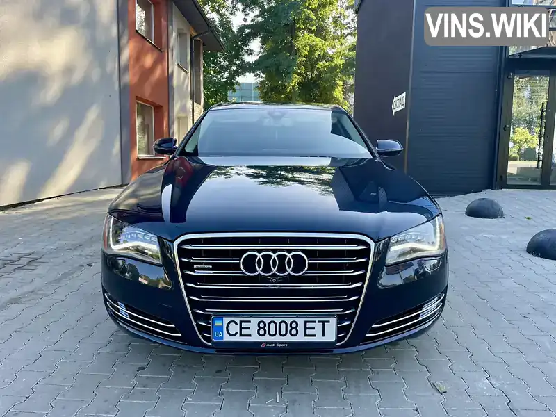 Audi A8 2013, фото з оголошення 2 з 21, VIN WAUR2AFD6DN026576