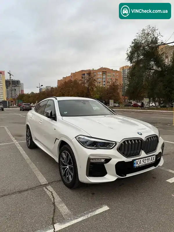 BMW X6 2020, фото з оголошення 1 з 13, VIN WBAGT610709C93916