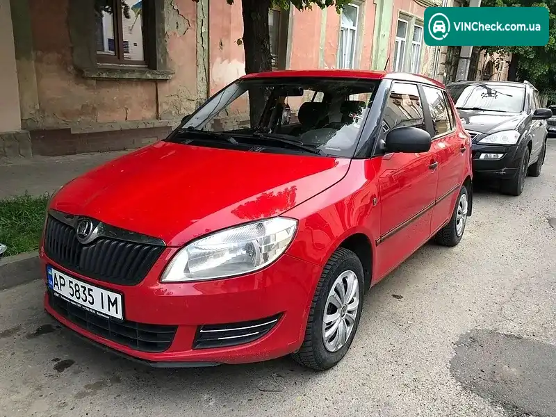 Skoda Fabia 2014, фото з оголошення 1 з 6, VIN TMBEH15J2FB500325