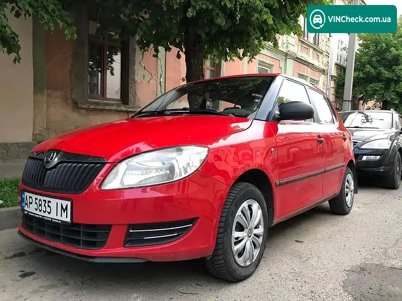 Skoda Fabia 2014, фото з оголошення 2 з 6, VIN TMBEH15J2FB500325