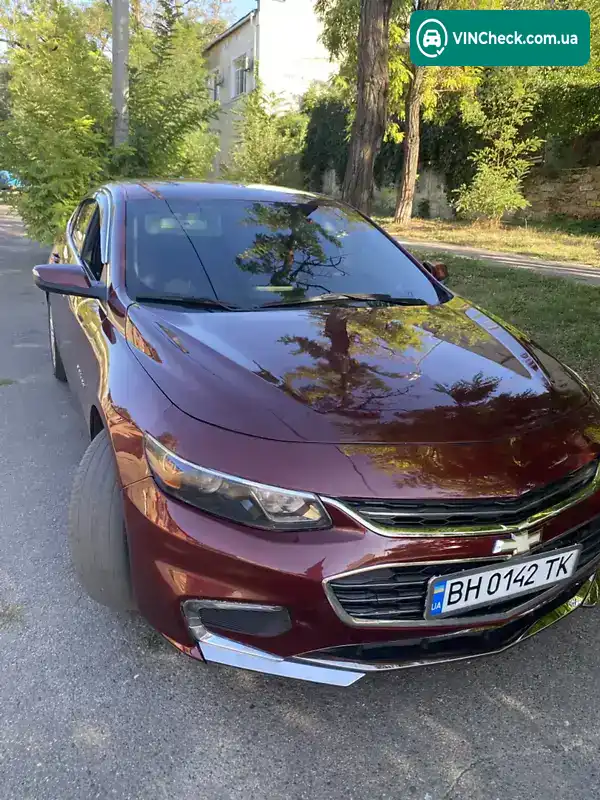 Chevrolet Malibu 2016, фото з оголошення 2 з 14, VIN 1G1ZE5ST5GF254431