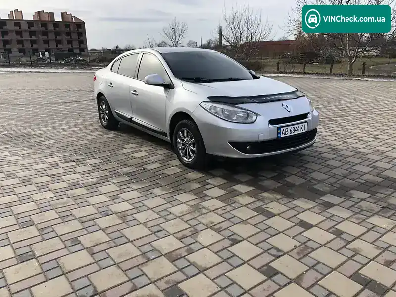 Renault Fluence 2010, фото з оголошення 2 з 10, VIN VF1LZBB0643343511