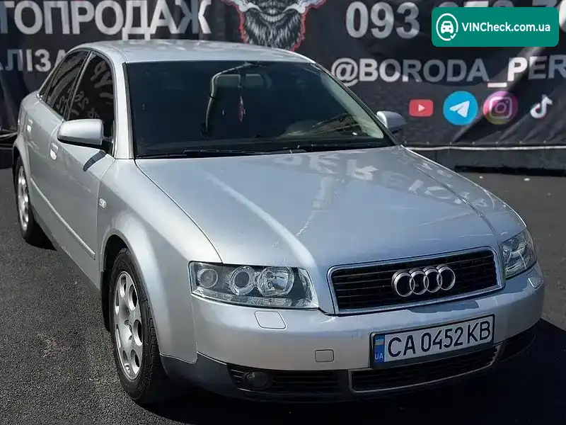 Audi A4 2004, фото з оголошення 1 з 19, VIN WAUZZZ8E35Z084705