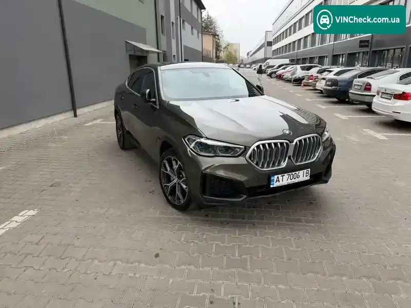 BMW X6 2022, фото з оголошення 2 з 21, VIN WBAGT210309K94518