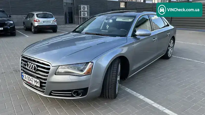 Audi A8 2012, фото з оголошення 1 з 20, VIN WAURGAFD7DN013983