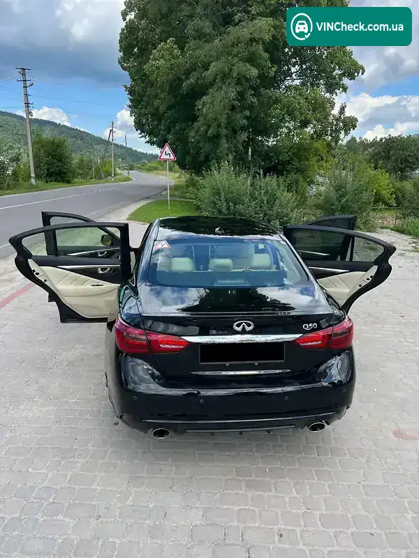 Infiniti Q50 2018, фото з оголошення 2 з 20, VIN JN1CV7AP9JM400199