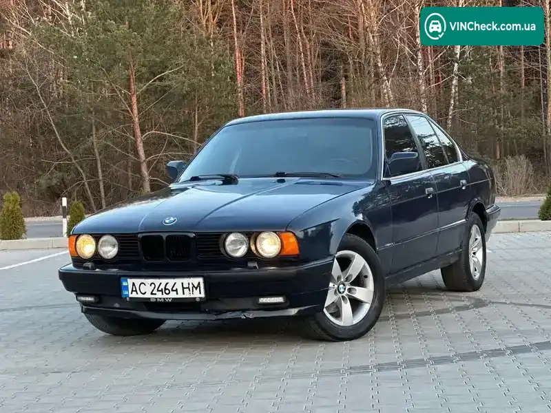 BMW 5 Series 1988, фото з оголошення 1 з 12, VIN WBAHB110103814865