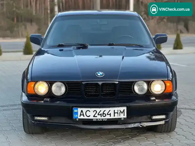 BMW 5 Series 1988, фото з оголошення 2 з 12, VIN WBAHB110103814865