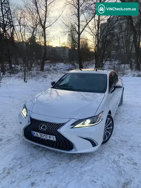Lexus ES 2019, фото з оголошення 1 з 16, VIN 58AB21B18KU001153
