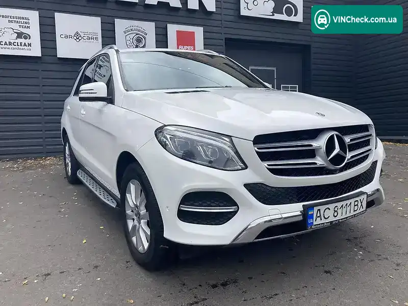 Mercedes-Benz GLE-Class 2017, фото з оголошення 1 з 20, VIN WDC1660041B035525