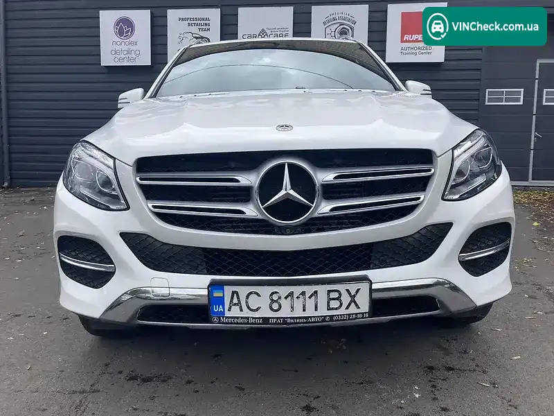 Mercedes-Benz GLE-Class 2017, фото з оголошення 2 з 20, VIN WDC1660041B035525
