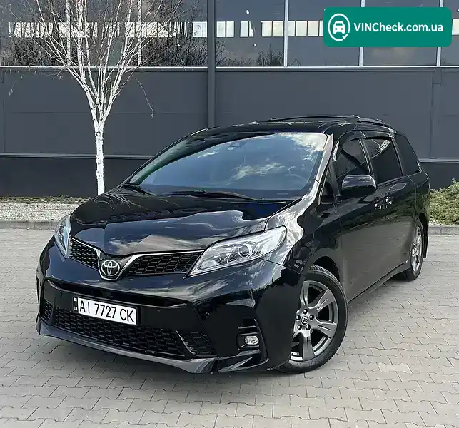 Toyota Sienna 2018, фото з оголошення 2 з 19, VIN 5TDXZ3DCXJS951458