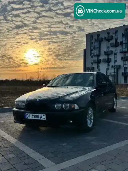 BMW 5 Series 2003, фото з оголошення 2 з 21, VIN WBADL81080G043947