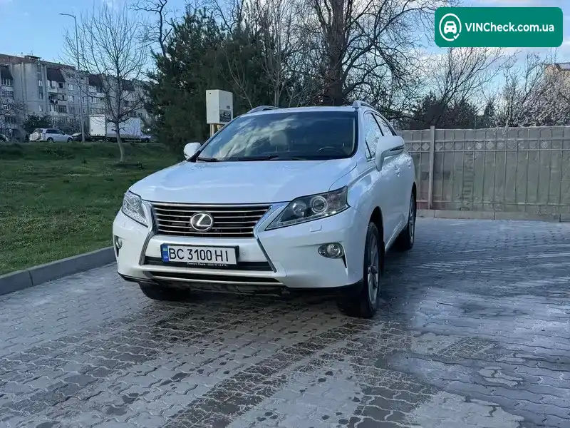 Lexus RX 2013, фото з оголошення 1 з 9, VIN JTJBK11A102031243