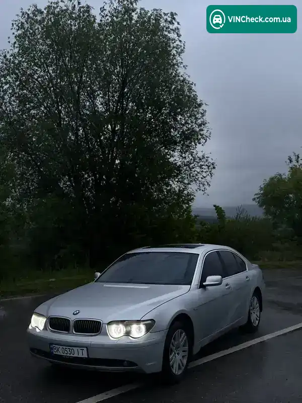 BMW 7 Series 2003, фото з оголошення 1 з 17, VIN WBAGM21020DR50346