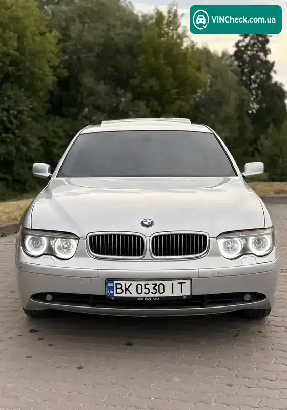 BMW 7 Series 2003, фото з оголошення 2 з 17, VIN WBAGM21020DR50346