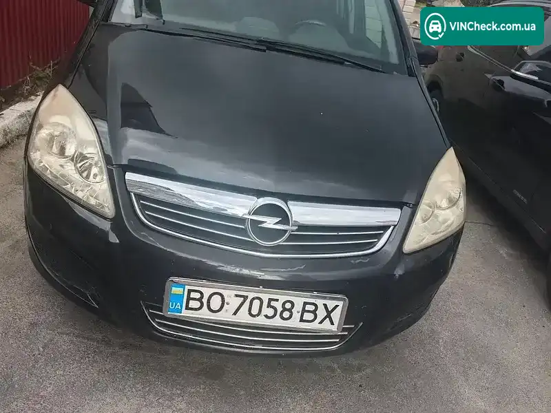 Opel Zafira 2008, фото з оголошення 2 з 9, VIN W0L0AHM758G090143