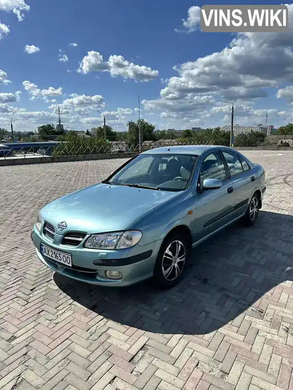 Nissan Almera 2002, фото з оголошення 1 з 14, VIN SJNBAAN16U0312858