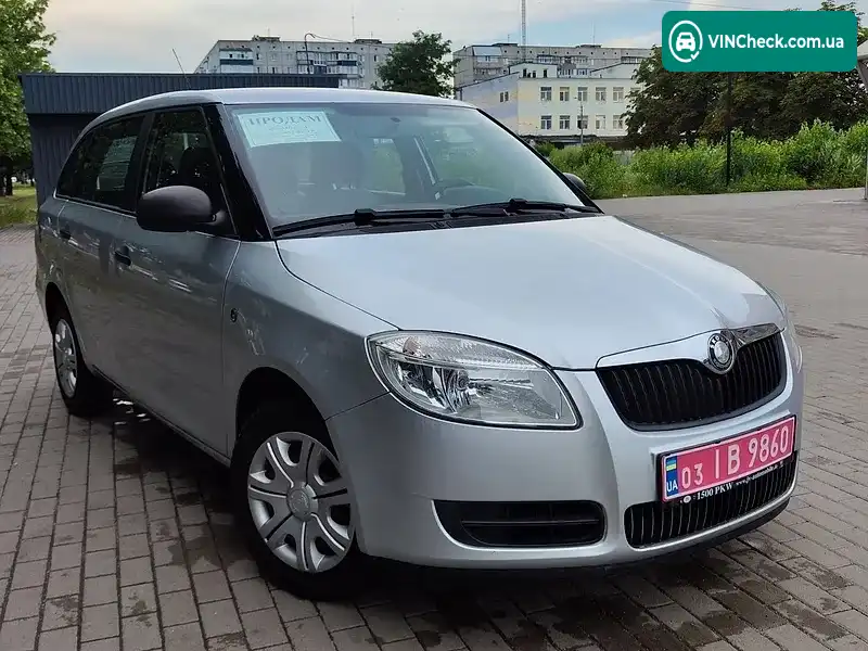 Skoda Fabia 2009, фото з оголошення 1 з 20, VIN TMBFC25J693126843