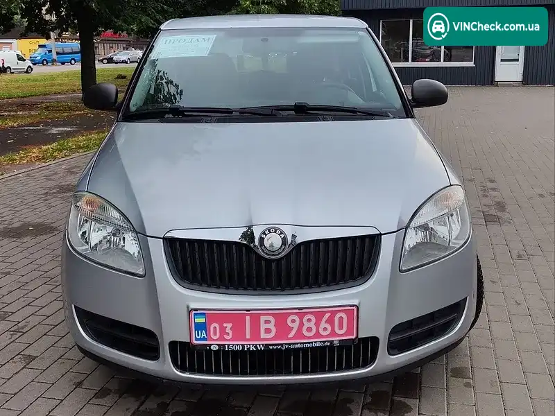 Skoda Fabia 2009, фото з оголошення 2 з 20, VIN TMBFC25J693126843